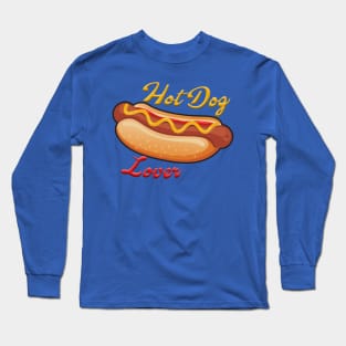 Hot Dog Lover Long Sleeve T-Shirt